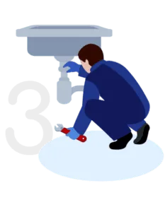 Rohrreinigung durch Rohr Cleaner