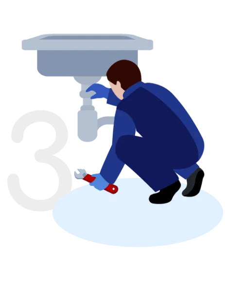 Rohrreinigung durch Rohr Cleaner