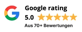 Rohr Cleaner Bewertungsabzeichen Google