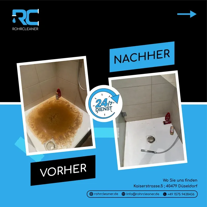 Badewanne verstopft Rohrreinigung Ratingen