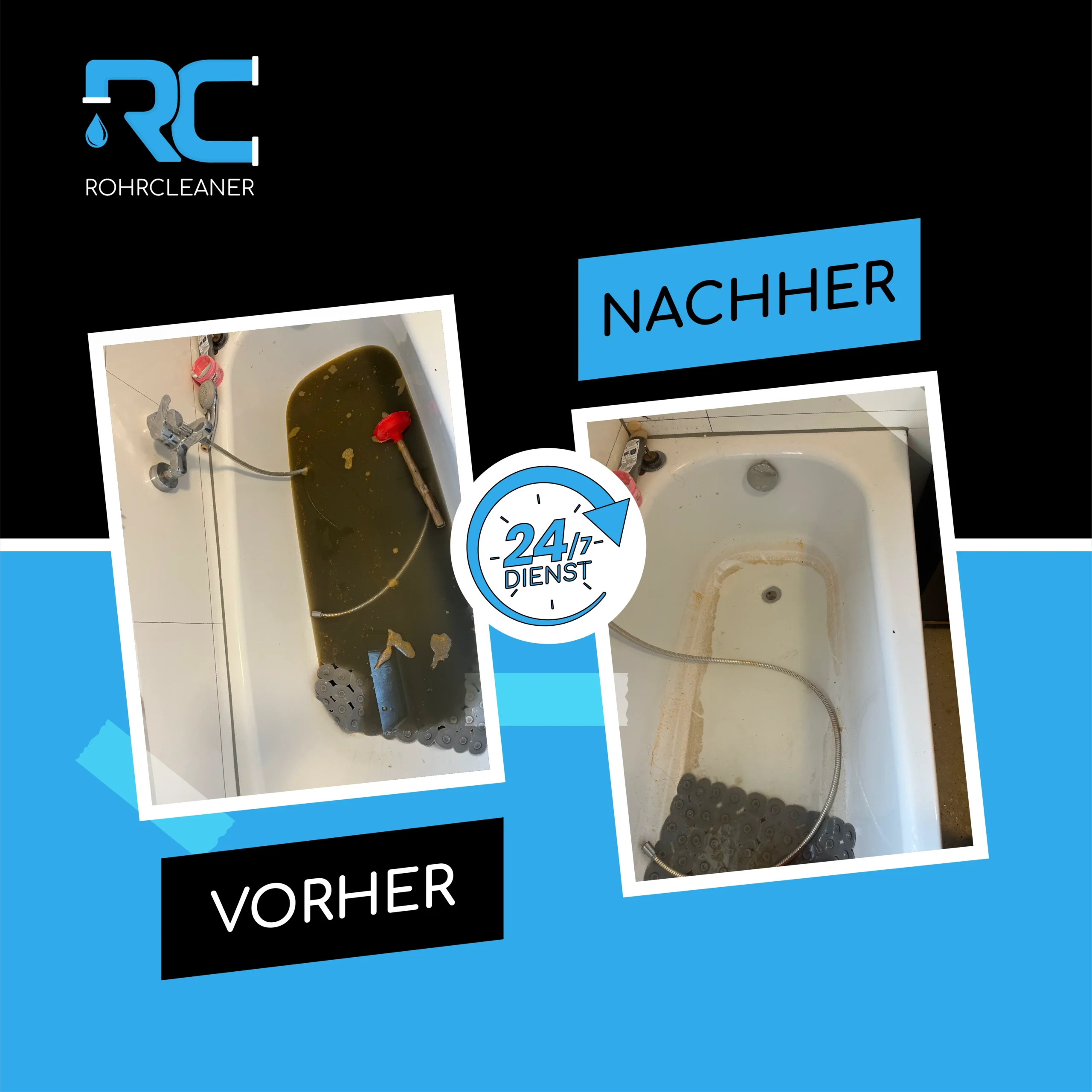 Badewanne verstopft Velbert